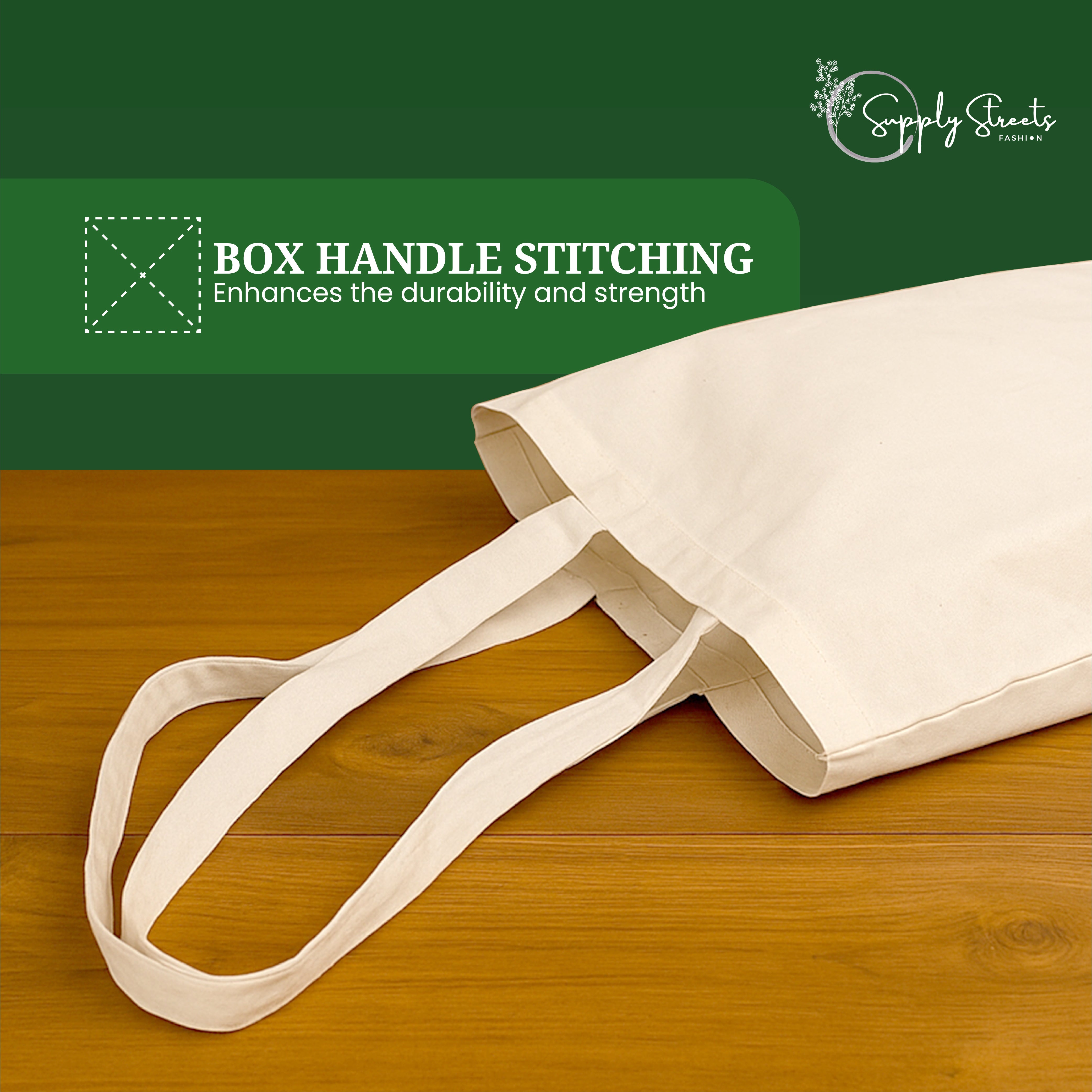 Plain Cotton Tote Bags | Durable & Eco-Friendly Shopping Bags | Perfect for DIY, Gifting & Branding